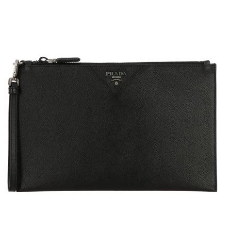 pochette da uomo prada